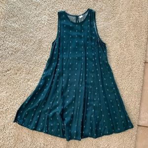 Forest Green Swing Dress